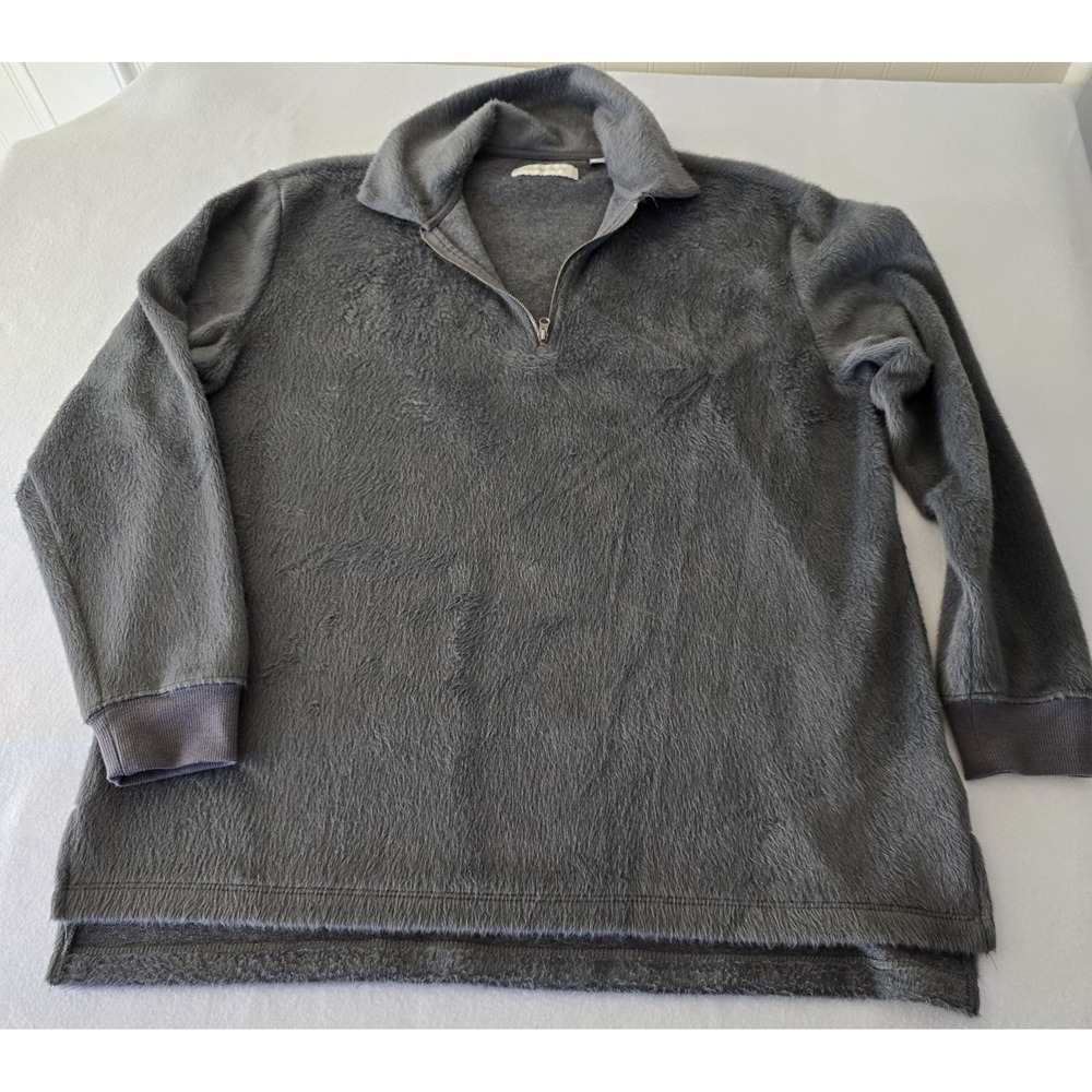 Urban Outfitters Standard Cloth Plush Fleece Long Sleeve Mens Small Zip Pullover - Picture 6 of 15